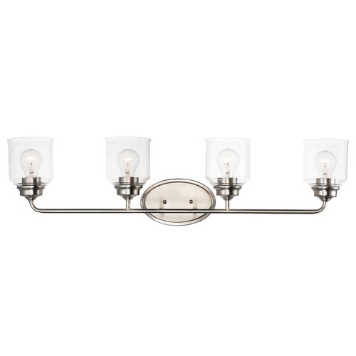 Acadia Satin Nickel Bathroom Light by Maxim Lighting