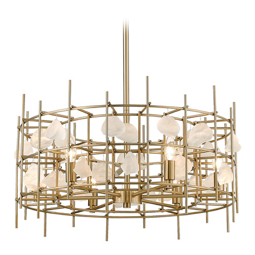 Z-Lite Garroway Aged Brass Chandelier by Z-Lite 4007-24AGBR