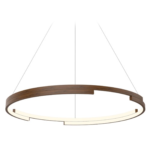 Kuzco Lighting Anello Minor 32-Inch LED Pendant in Walnut by Kuzco Lighting PD52732-WT