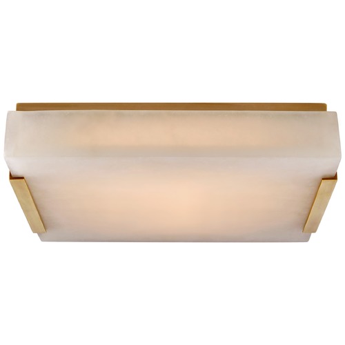 Visual Comfort Signature Collection Kelly Wearstler Covet Medium Flush Mount in Brass by Visual Comfort Signature KW4113ABALB