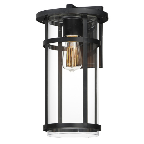 Maxim Lighting Clyde Vivex Black Outdoor Wall Light
