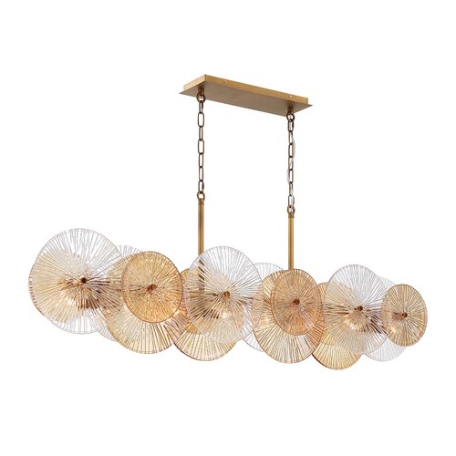 Sue-Anne 57-Inch Linear Light in Gold by Eurofase Lighting