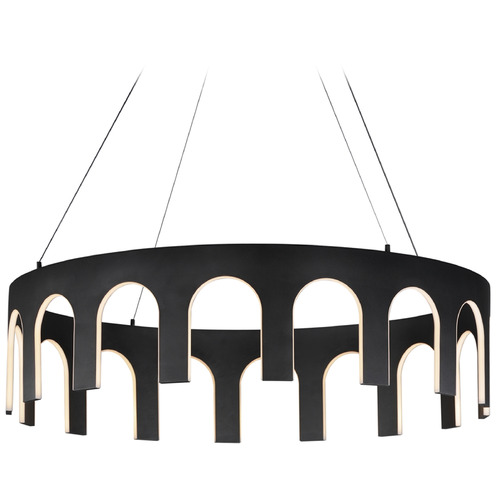 ET2 Lighting Coronation Black LED Pendant by ET2 Lighting E24864-BK