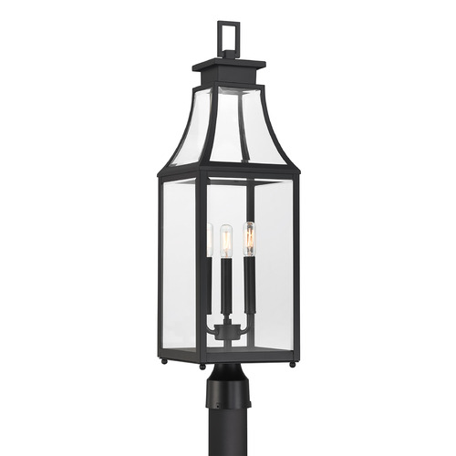 Savoy House Lighting Emery Matte Black Post Light