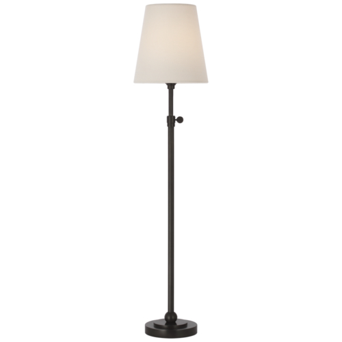 Visual Comfort Signature Collection Bryant Adjustable Cordless Table Lamp in Bronze by VC Signature TOB3107BZ-L-CL
