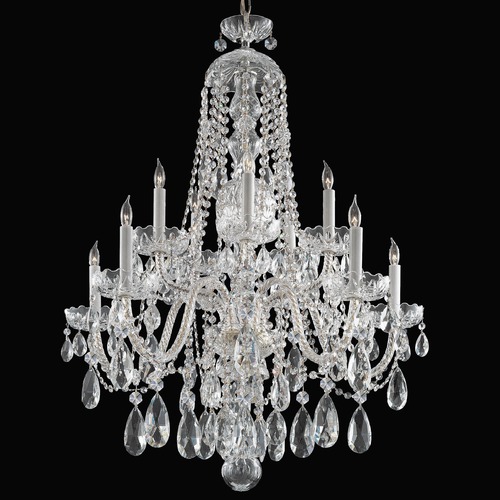 Crystorama Lighting Crystorama Lighting Traditional Crystal Polished Chrome Chandelier 1110-CH-CL-MWP