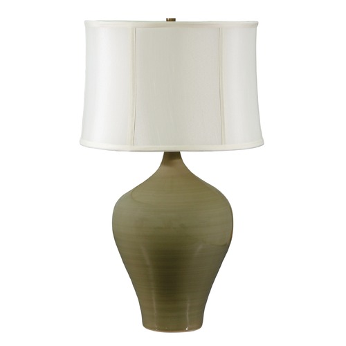 Scatchard Stoneware Celadon Table Lamp by House of Troy Lighting