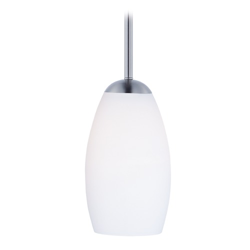 Maxim Lighting Taylor Satin Nickel Mini Pendant by Maxim Lighting 91650SWSN