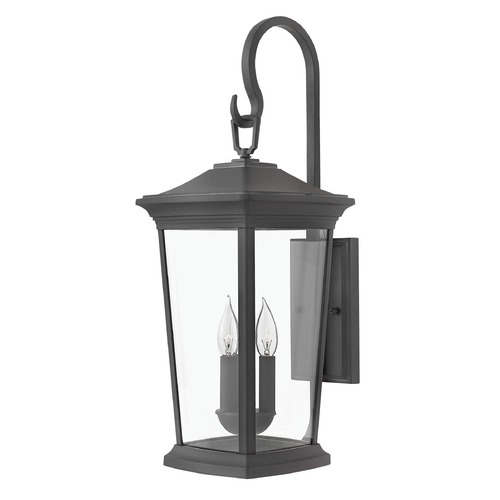 Hinkley Bromley 24.75-Inch Outdoor Wall Light in Museum Black by Hinkley Lighting 2366MB
