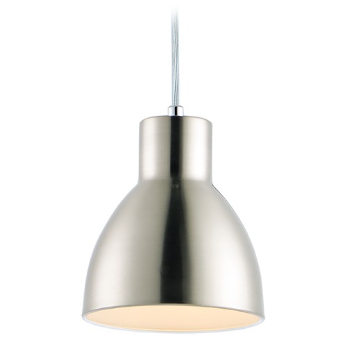 Maxim Lighting Cora Satin Nickel Mini Pendant by Maxim Lighting 11020SN