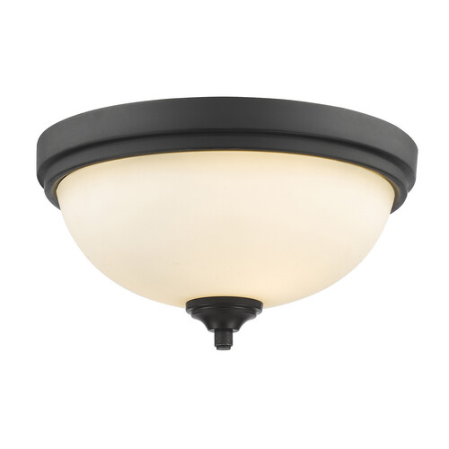 Z-Lite Bordeaux Bronze Flush Mount by Z-Lite 435F2-BRZ