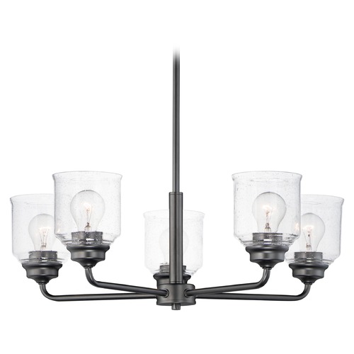 Maxim Lighting Acadia Black Chandelier by Maxim Lighting 12266CDBK