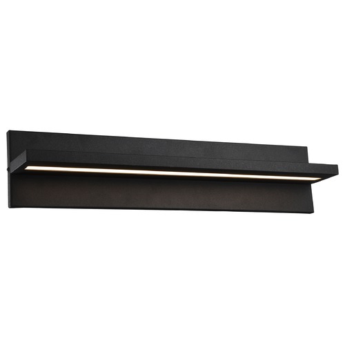 Matteo Lighting Beam Dark Grey LED Bathroom Light by Matteo Lighting S00301DG