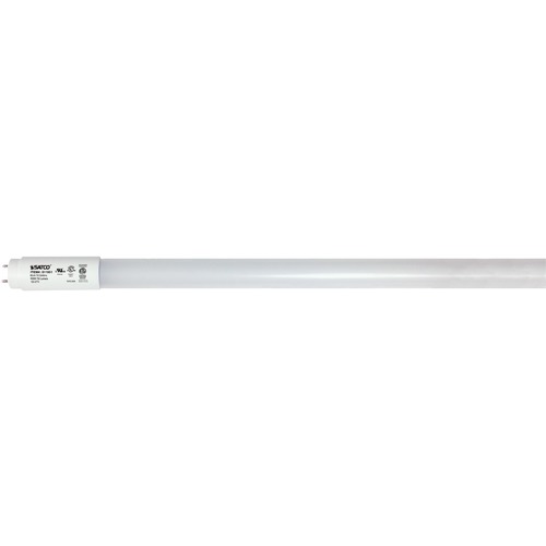 Satco Lighting 7W 18 Inch T8 Linear LED Medium Bi-Pin G13 Base 4000K 120-277V by Satco Lighting S11951