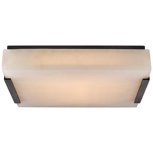 Visual Comfort Signature Collection Kelly Wearstler Covet Medium Flush Mount in Bronze by Visual Comfort Signature KW4113BZALB