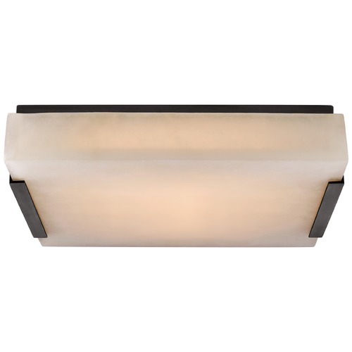 Kelly Wearstler Covet Medium Flush Mount in Bronze by Visual Comfort Signature