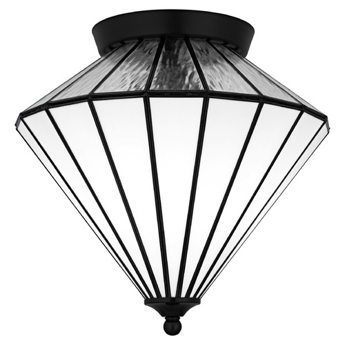 Quoizel Lighting Liam Matte Black Flushmount Light