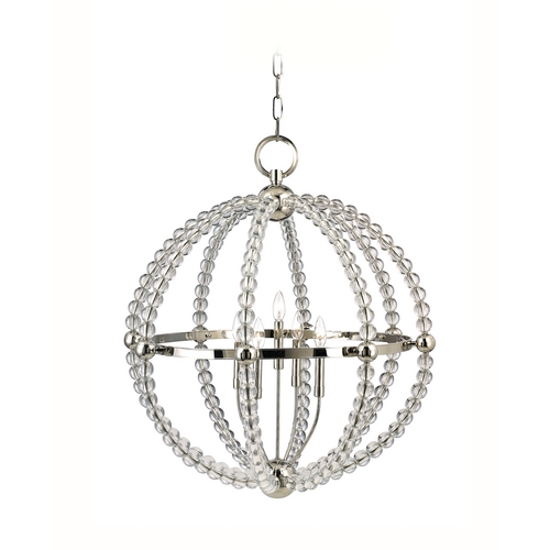 Hudson Valley Lighting Danville Pendant in Polished Nickel by Hudson Valley Lighting 3130-PN