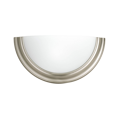 Progress Lighting Eclipse Sconce in Brushed Nickel by Progress Lighting P7170-09