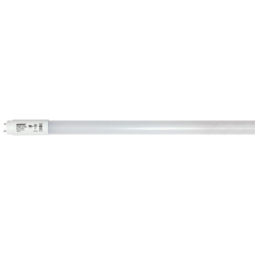 Satco Lighting 7W 18 Inch T8 Linear LED Medium Bi-Pin G13 Base 6500K 120-277V by Satco Lighting S11952