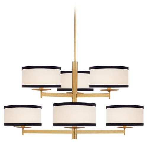 Visual Comfort Signature Collection Kate Spade New York Walker Chandelier in Gild by Visual Comfort Signature KS5070GLBL
