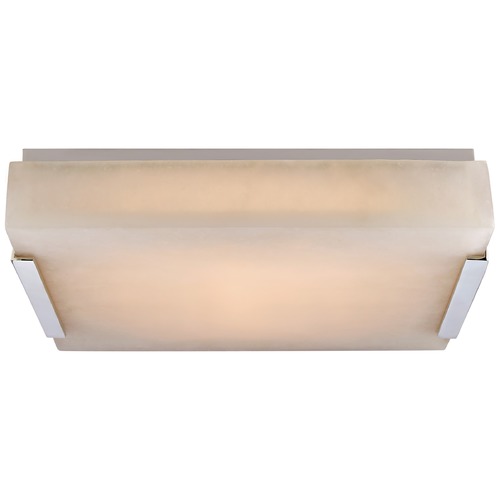 Visual Comfort Signature Collection Kelly Wearstler Covet Medium Flush Mount in Nickel by Visual Comfort Signature KW4113PNALB