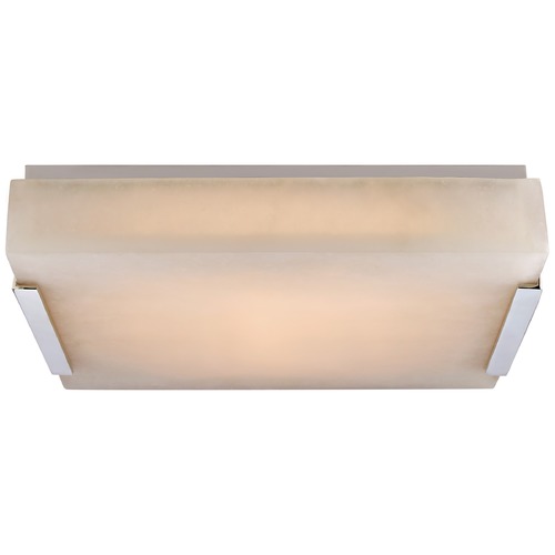 Kelly Wearstler Covet Medium Flush Mount in Nickel by Visual Comfort Signature