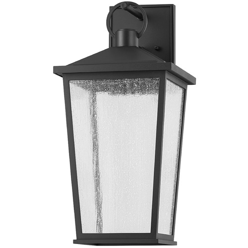 Troy Lighting Soren Textured Black LED Outdoor Wall Light
