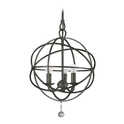 Modern Pendant Light in English Bronze Finish