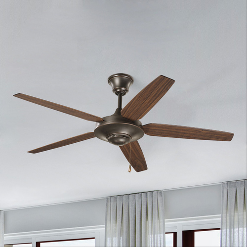 Progress Lighting Air Pro 54-Inch Ceiling Fan in Antique Bronze by Progress Lighting P2530-20