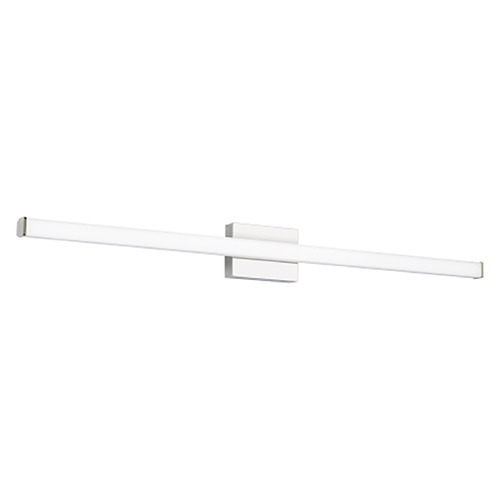 Visual Comfort Modern Collection Lufe Square 48-Inch LED Bath Light in Chrome by Visual Comfort Modern 700BCLUFS48C-LED930