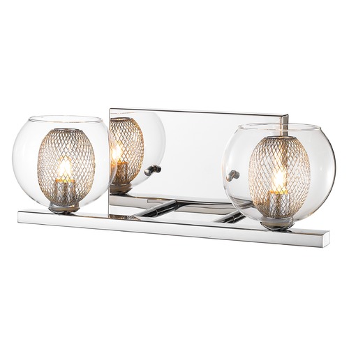 Auge Chrome Bathroom Light by Z-Lite