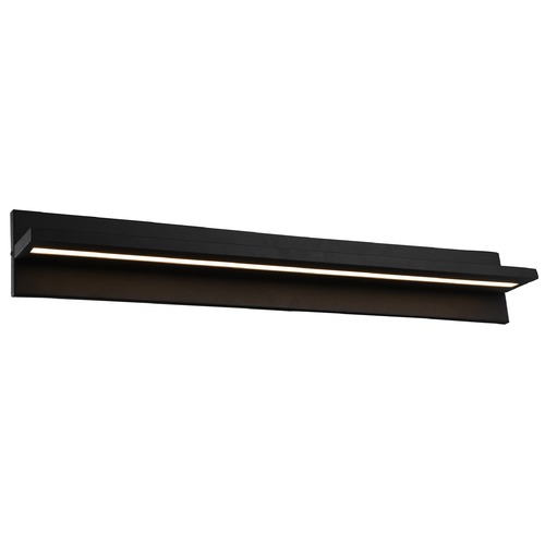 Beam Dark Grey LED Bathroom Light by Matteo Lighting