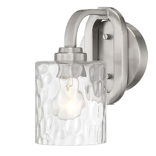 Collins Brushed Polished Nickel Sconce by Craftmade Lighting