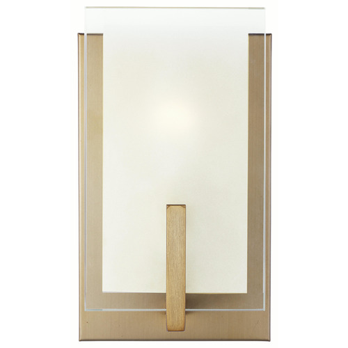 Visual Comfort Studio Collection Sean Lavin Syll Satin Brass Sconce