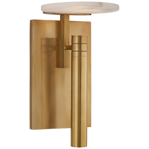 Visual Comfort Signature Collection Kelly Wearstler Melange Sconce in Brass by Visual Comfort Signature KW2610ABALB