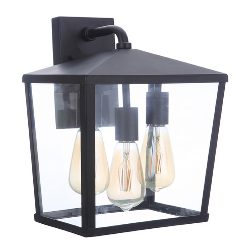 Olsen Midnight Outdoor Wall Light by Craftmade Lighting