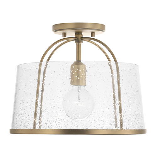 HomePlace by Capital Lighting Madison Dual Mount Pendant in Aged Brass by HomePlace Lighting 247011AD