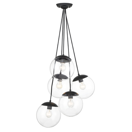 Auresa Coal Multi-Light Pendant by Minka Lavery
