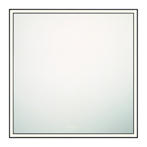 Eurofase Lighting Nixon 32x32-Inch 3CCT LED Mirror in Black by Eurofase Lighting 47566-033