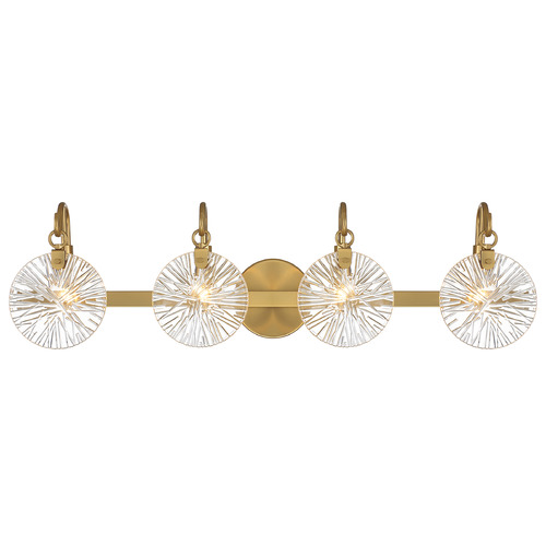 Savoy House Savoy House Lighting Addison Warm Brass Bathroom Light 8-3981-4-322