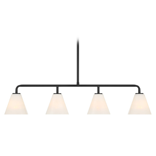 Savoy House Lighting Blair Matte Black Island Light