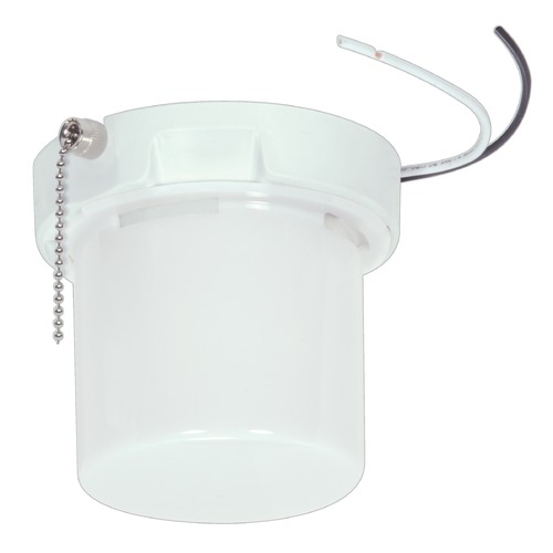 Satco Lighting White Flush Mount by Satco Lighting 90/2616