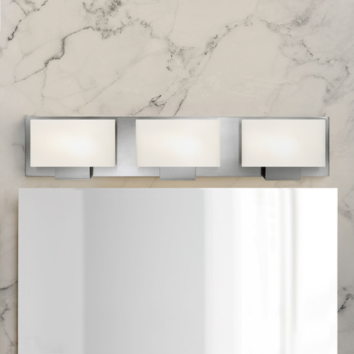 Hinkley Hinkley Mila 3-Light Brushed Nickel LED Bathroom Light 3000K 1275LM 53553BN-LED