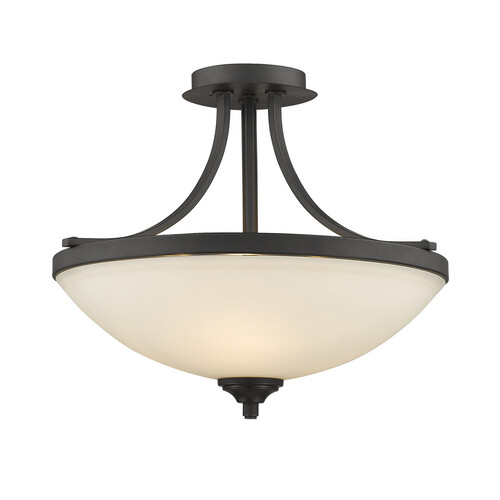 Bordeaux Bronze Semi-Flush Mount by Z-Lite
