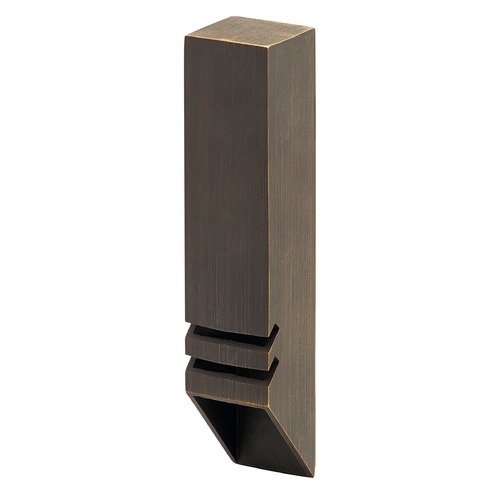 12V Louvered Down Rail Deck Light in Centennial Brass by Kichler Lighting