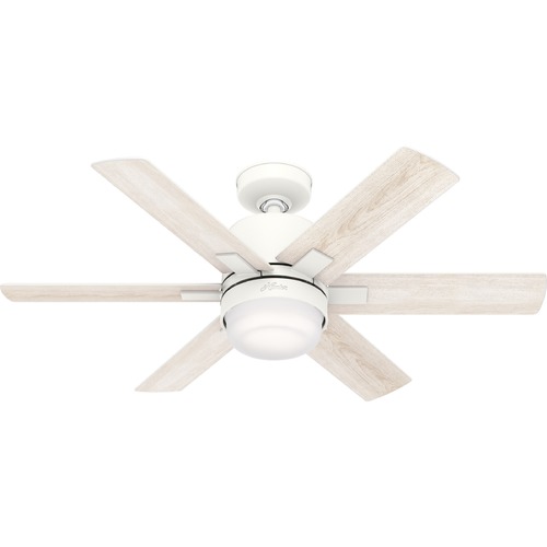 Hunter Fan Company Radeon Matte White LED Ceiling Fan by Hunter Fan Company 50955