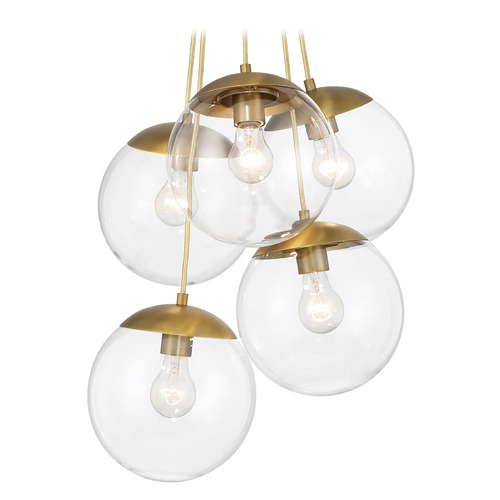 Minka Lavery Auresa Soft Brass Multi-Light Pendant by Minka Lavery 2745-695