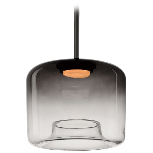 ET2 Lighting Bombona Black LED Pendant by ET2 Lighting E20254-142BK