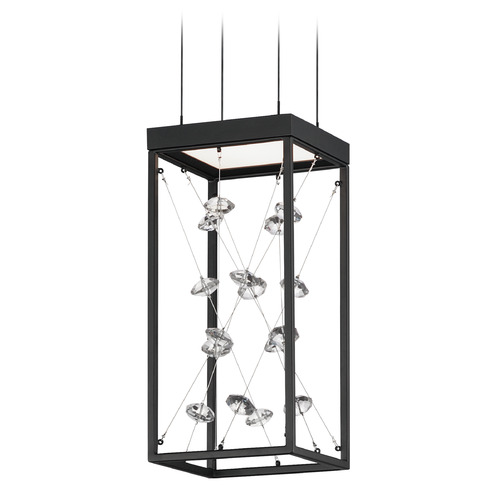Entanglement Black LED Mini Pendant by ET2 Lighting